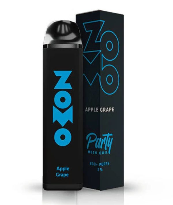 Zomo Party Mesh Coil Pod – 800 Puffs – 5% Nicotine – 2.6ml E-liquid – 500mah Battery – Random Flavour | Vape For Smokers | Pod For Smoking ( Random Flavor )(without Display)